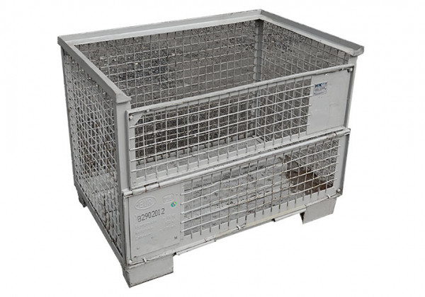 Gitterbox, gebraucht